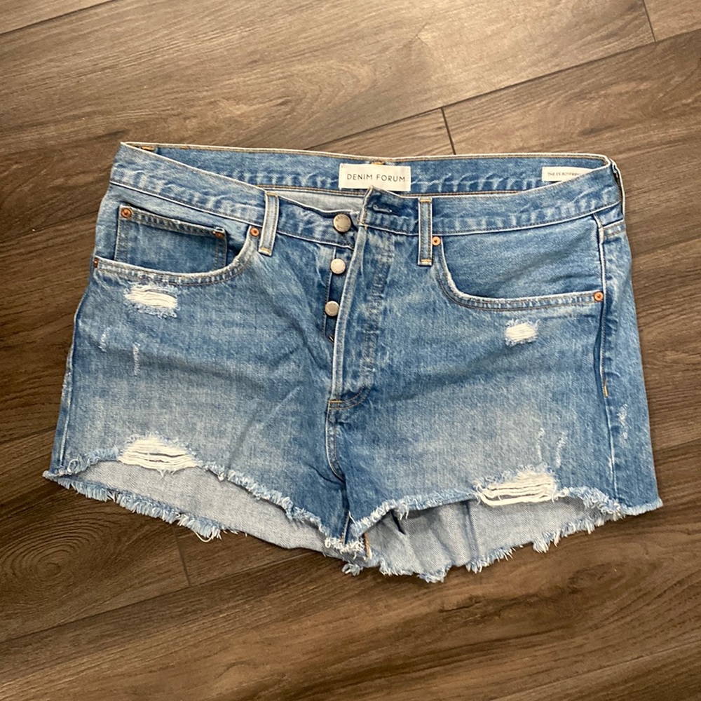 Denim Forum The Ex Boyfriend Short | Jean Shorts | Aritzia Summer Clothes